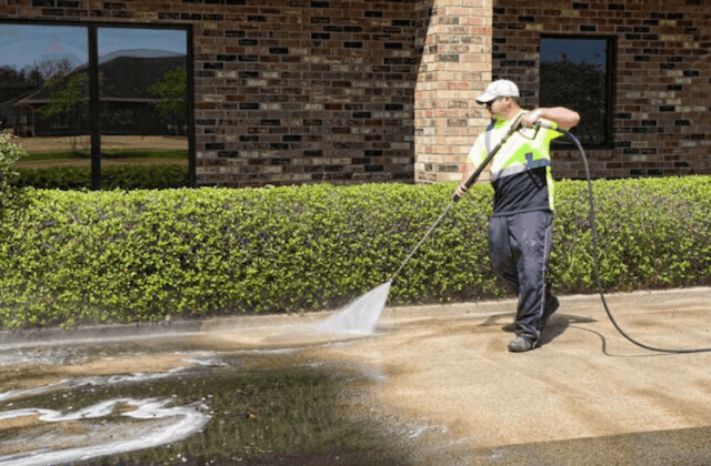 commercial concrete cleaning in charlotte